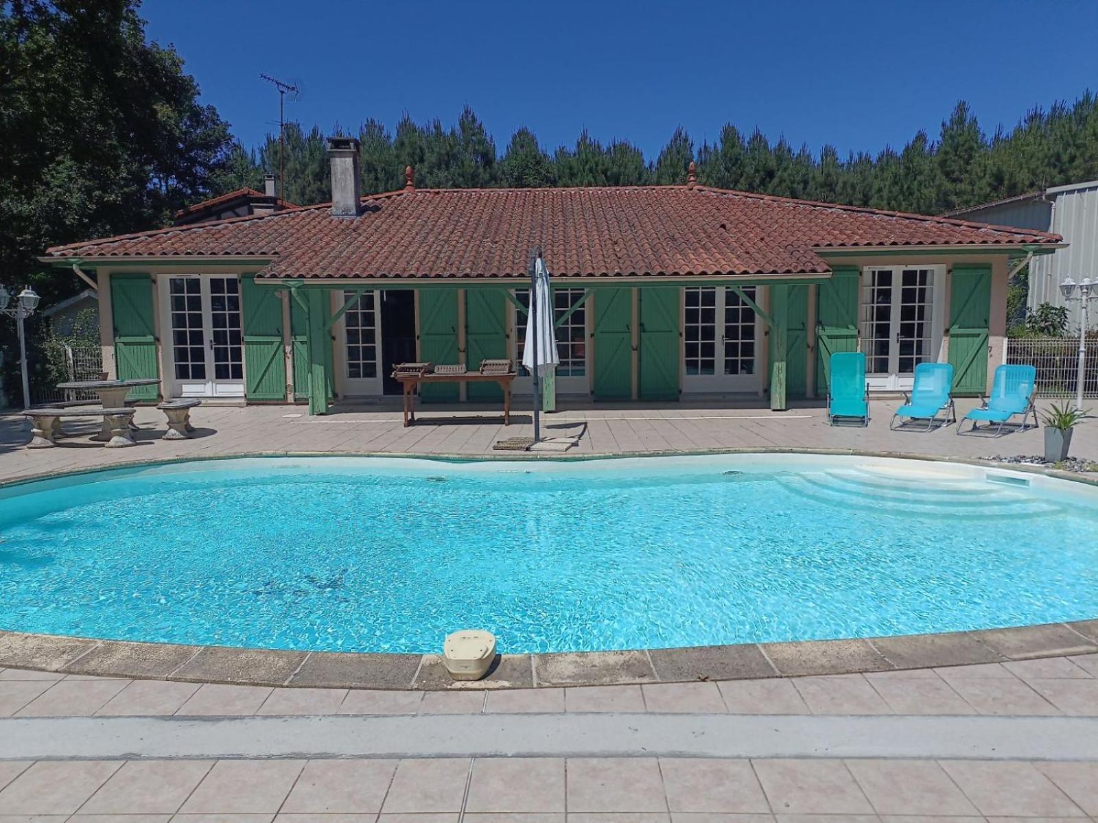 Villa 8 Personnes O Mes Anges Saint-Julien-en-Born Exteriér fotografie